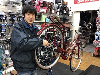 自転車を販売しています